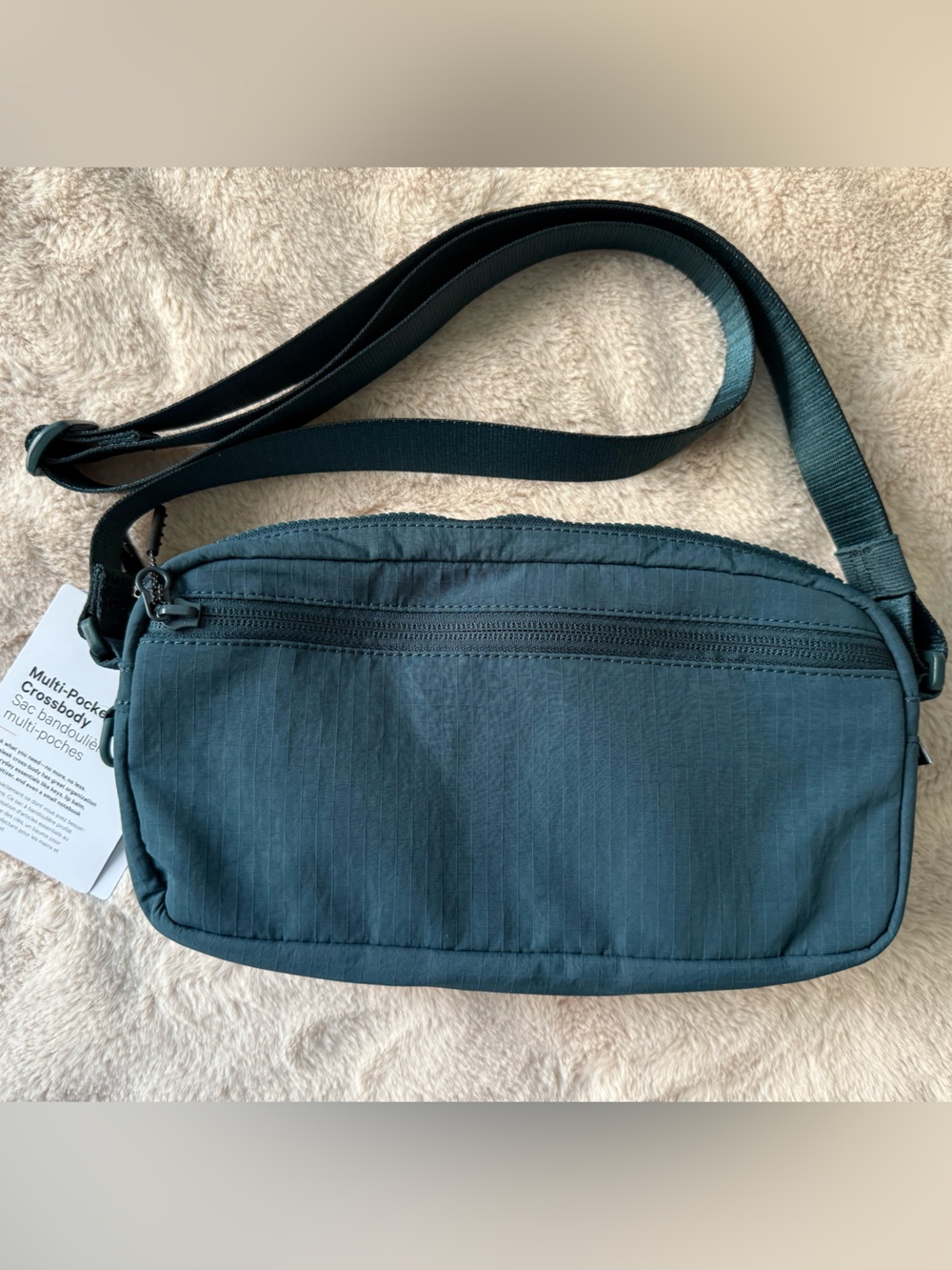 NWT Lululemon Multi-Pocket Crossbody Teal - Picture 6 of 11